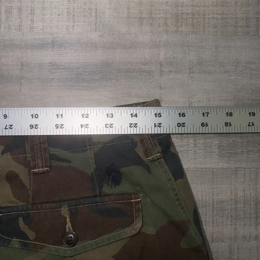 Polo Ralph Lauren Camo Cargo Shorts Mens 31 Fit Utility Preppy Relaxed Fit